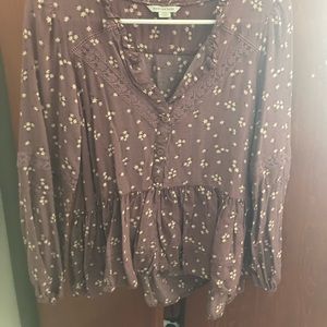 American Eagle blouse top Small